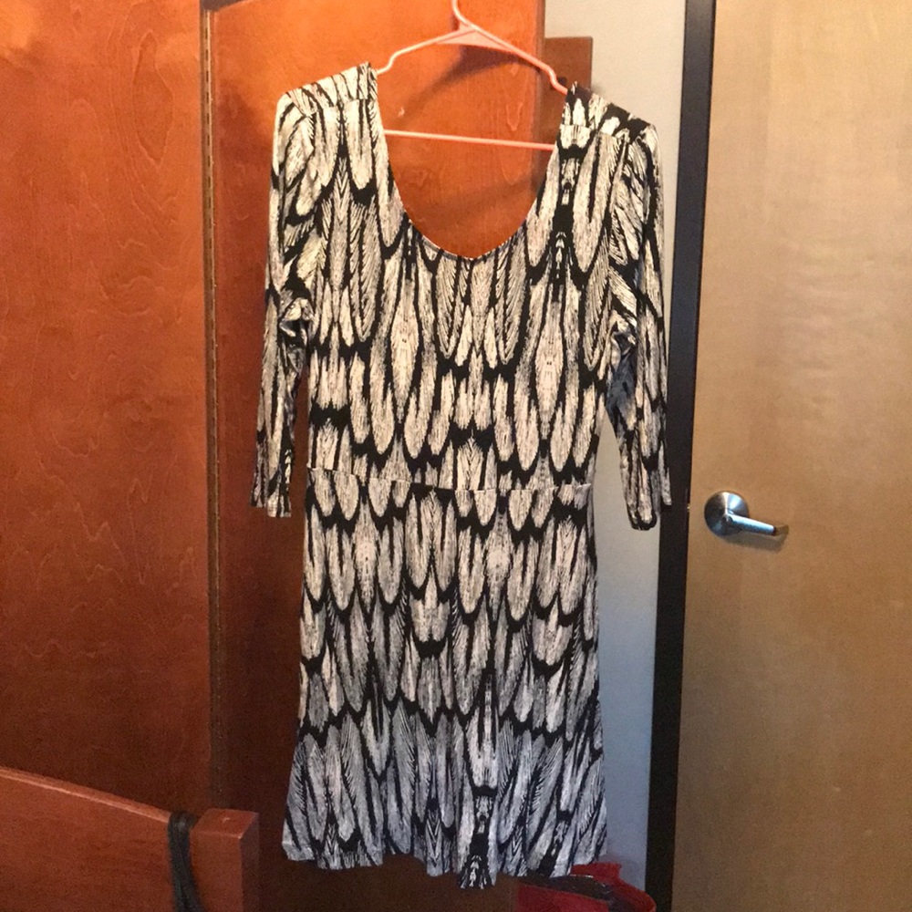 Express dress print